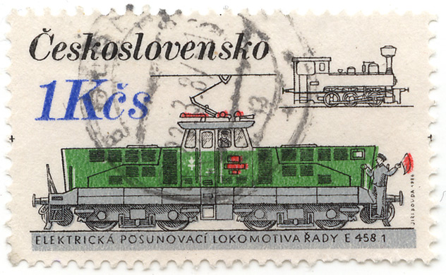 ElektrickÃ¡ posunovacÃ­ lokomotiva Å™ady E 4581