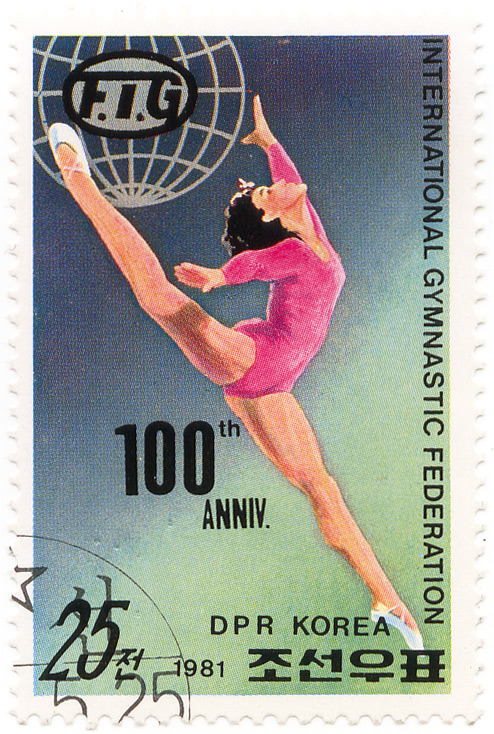 100th / anniv. International Gymnastic Federation F.I.G.