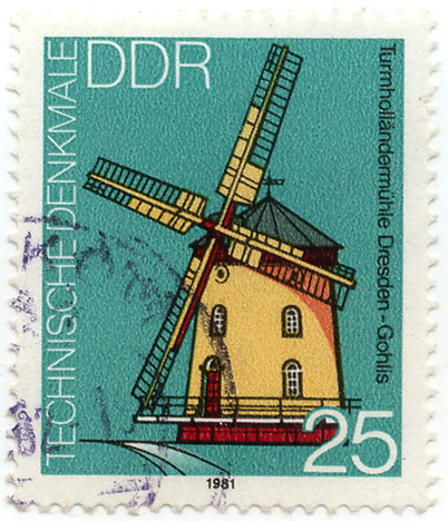 Technische Denkmale - TurmhollÃ¤ndermÃ¼hle Dresden - Gohlis