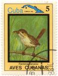 Aves Cubanas - Ferminia cerverai - Cuba correos