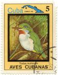 Aves Cubanas - Todus multicolor - Cuba correos