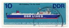 Hochseeschiffe der Deutschen Demokratischen Republik - MS Fichtelberg Ro-Ro-Schiff - DSR Lines