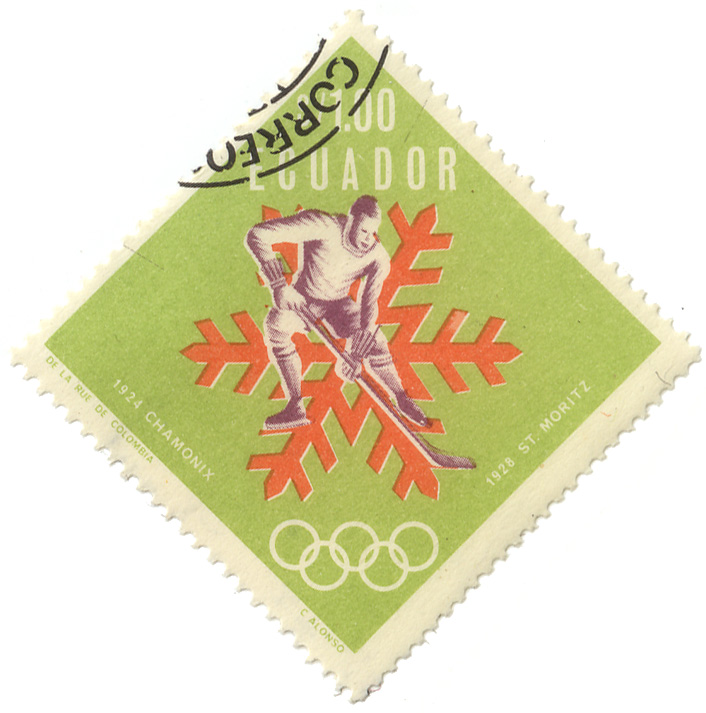 1924 Chamonix - 1928 St. Moritz - De la rue de Colombia