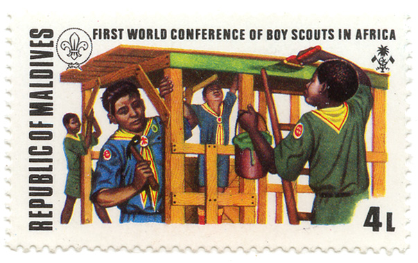 First world conference of boy scouts in Africa