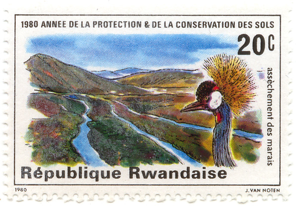 1980 AnnÃ©e de la protection & de la conservation des sols - assÃ¨chement des marais